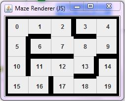 Maze representations unsolved 4 5 1001
