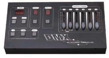 Club-2 DMX Controller SRC-15 30 Scene Banks each with 8 programmable scenes (20 Scenes) 8 Channel Faders
