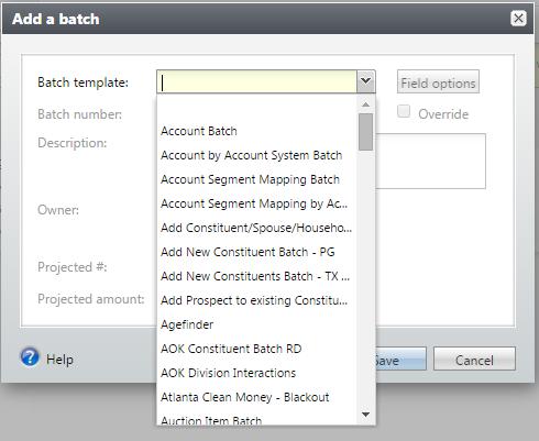 There is also a Batch templates button on the left-hand side of your screen, but that s not the button you ll need.