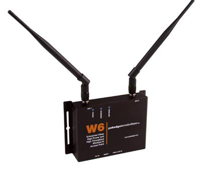 W6x Wireless Access Points Single-Band Wireless The W6x family of ultra-high powered access points is designed to provide a versatile, high power 802.
