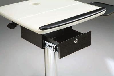 5 H Thin-client CPU Holder Provides a secure, wall mount platform for CPU