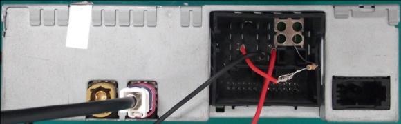 2 Connect the original LCD cable to TO MONITOR of the sub-board after disconnecting it from the 