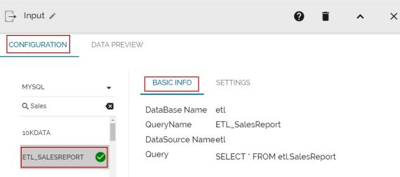 vii) viii) ix) Selecting a database will redirect users to the list of query services based on the selected database. Select a query service from the list.