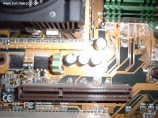 Most modern graphics cards are AGP based and connects to the AGP bus of the motherboard.