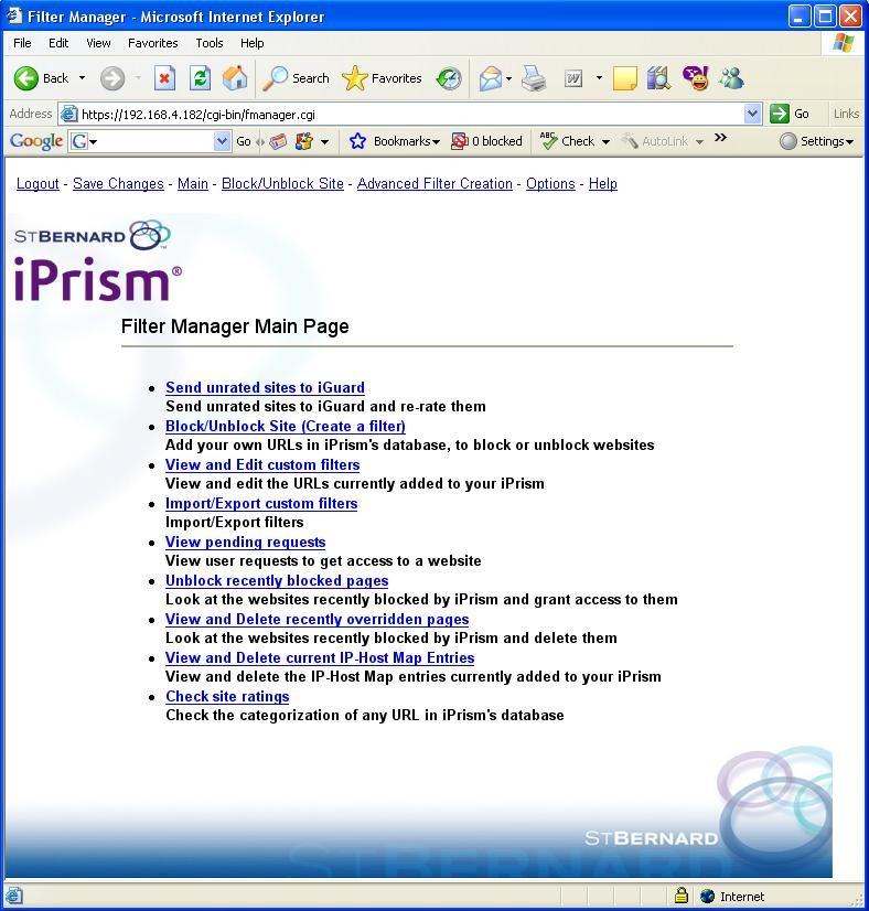 iprism Reports 4.