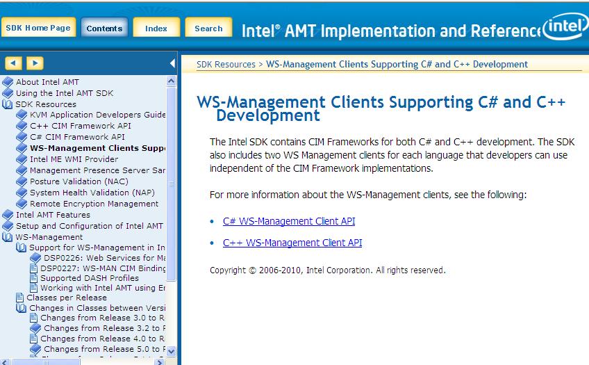 WS-Man Client Details The SDK demonstrates usage of two WS- Management clients:.