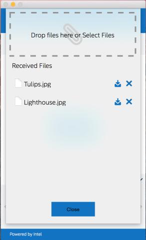 In the file list, click on the download button next to the file you want to download. Files will be placed in Downloads.