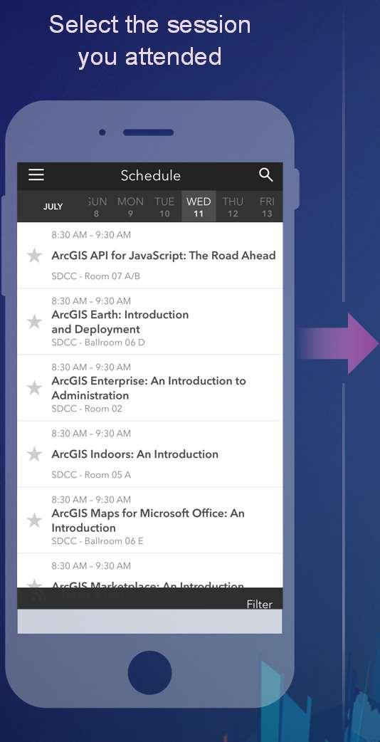Esri Events app and
