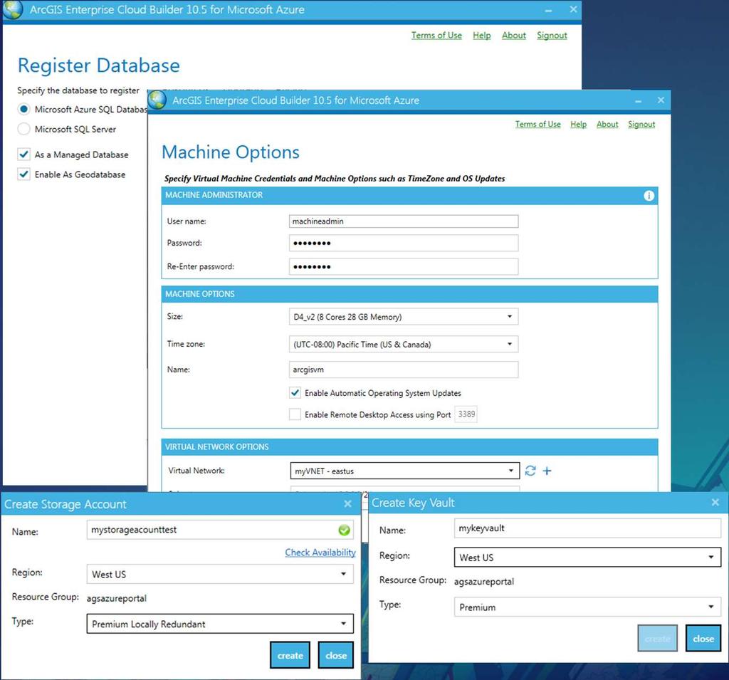 Cloud Builder - Desktop application for Windows - Wizard Driven Experience - Deployment - Post Deployment - Configure Azure