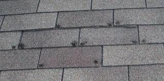 ROOF SCAM Under the disguise of a free roof inspection, the