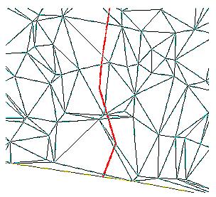 Standard Breaklines Standard breaklines are defined from 3D polylines. The northing, easting, and elevations of the polyline vertices are used to define the points along the breakline.