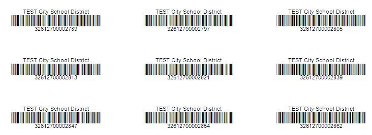 Cataloging Reports Dumb Barcodes Purpose: Create dumb barcodes for cataloging new items or replacing worn barcodes. Save this report as a template to quickly generate dumb barcodes.