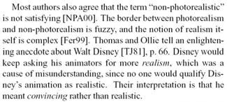 Drawing from: NPR Siggraph 1999 course, Green et al. npr_course_sig99.