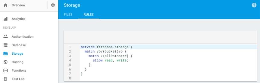 76 CHAPTER 4: Cloud Storage for Firebase Figure 4-3.