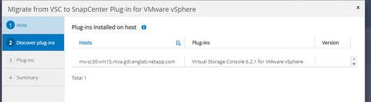 104 Data Protection Guide for VMs and Datastores using the SnapCenter Plug-in for VMware vsphere 6. In the Plug-ins page, specify the install path for the Plug-in for VMware vsphere host.
