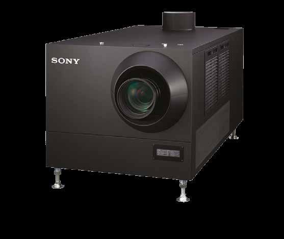 Blend in design to suit any environment Front Top Unit: mm (inches) 265 (10 1 / 2 ) Top 1250 (49 1 / 4 ) 535 (21 1 / 8 ) Every projector in our simulation and visualisation line-up delivers stunning