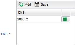 Profile Enable This Profile Start IP End IP DNS Display the name of the LAN profile. Check this box to enable this profile. Set the starting IP address of the IP address pool for DHCP server.