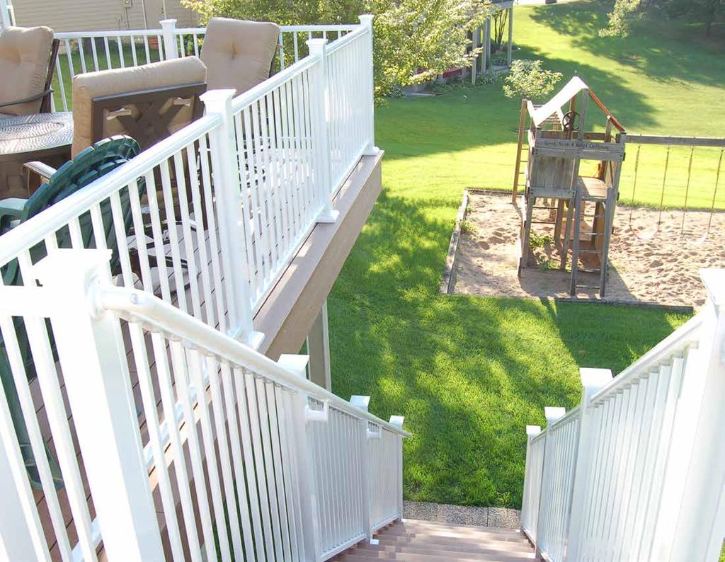 ALUMINUM MADE. FORTRESS DURABLE. Fortress Al 13 is an innovative, first of its kind, fully pre-welded aluminum railing system.