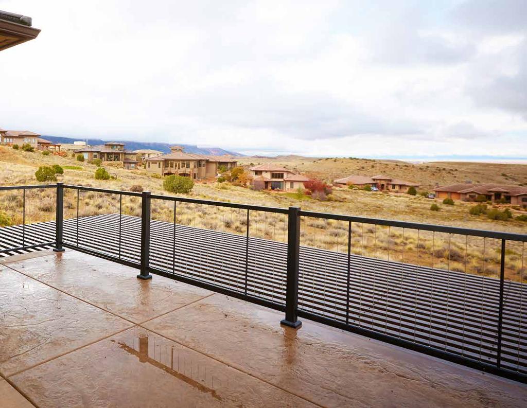 PRODUCTS THAT ENCLOSE. DESIGNS THAT LIBERATE. There s a reason Fortress Railing Products is one of the strongest brands in the railing industry.