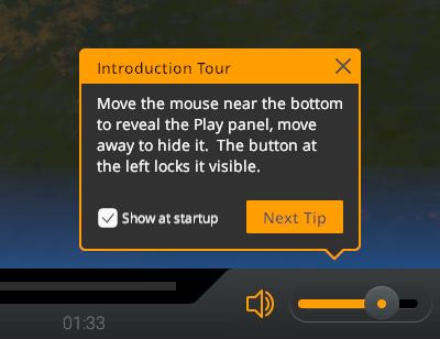 The Tour toggle enables or disables a brief