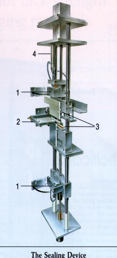 Fully adjustable sealing conditions Computerized control of the parameters enables simulation of different packaging machines.