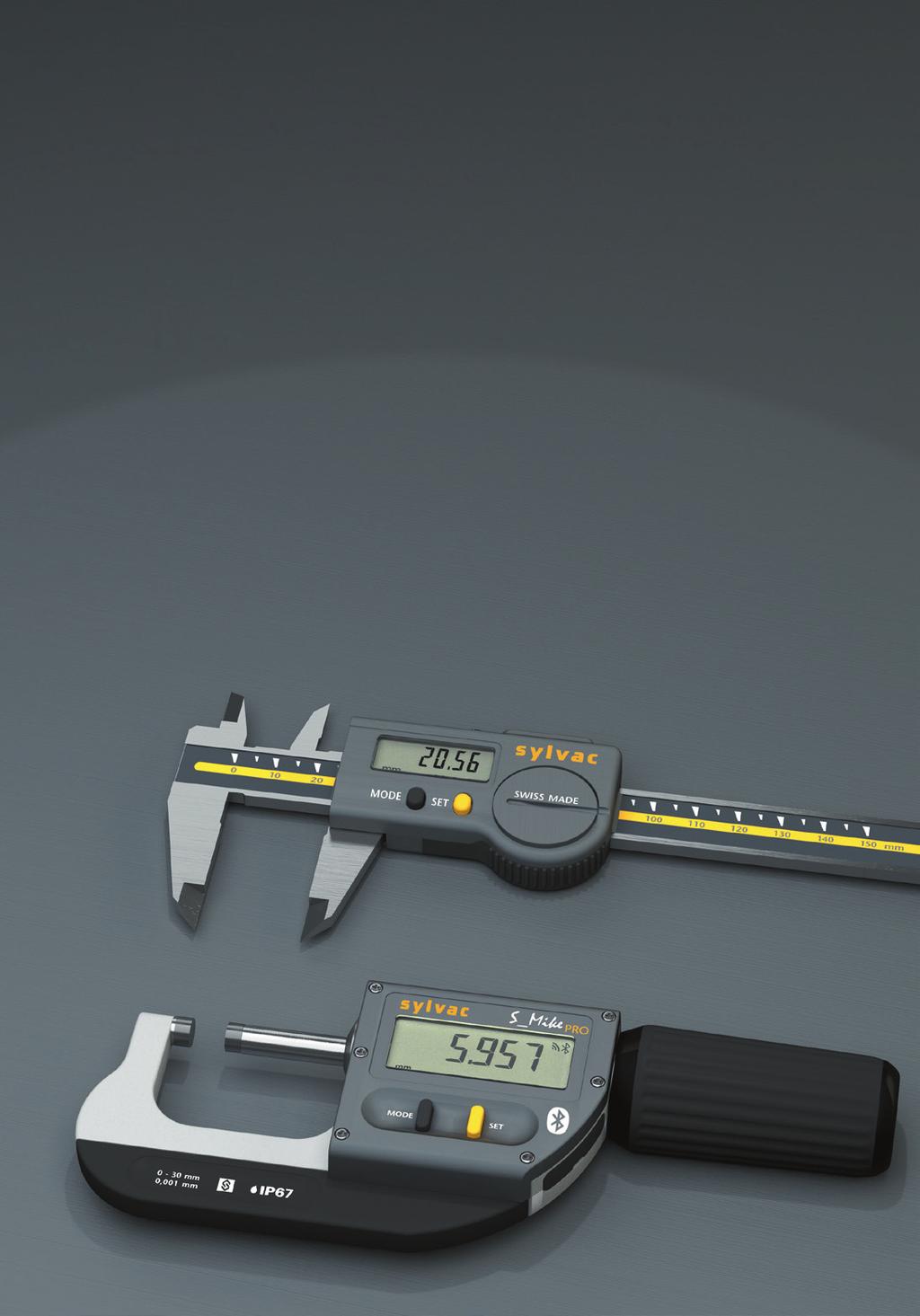 HND TOOLS In 1981, Sylvac launched the first caliper with digital read-out on the market. Quickly, other models followed and the market of these handtools took an incredible rise.