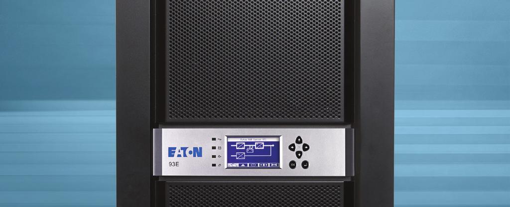 Product brochure Eaton 93E UPS Simple power management for every IT environment.