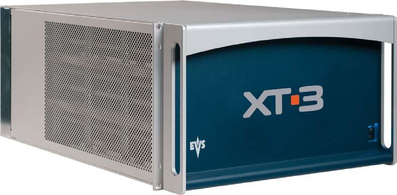 XT3 Series DISK RECORDER - Version 10.05 - Hardware Technical Reference Manual Issue 1. Overview Welcome in the EVS range of products and thank you for using an EVS XT3 server.