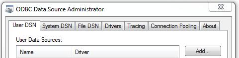 Using SAS to Obtain Data Connecting and Importing from SQL Server 1. Set up connections via MS ODBC Administrator 2.