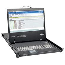 1U Rack-Mount Console with 19" LCD, DVI or VGA MODEL NUMBER: B021-000-19-HD Description Need to add convenient rack-side access to securely manage and control your critical network systems?