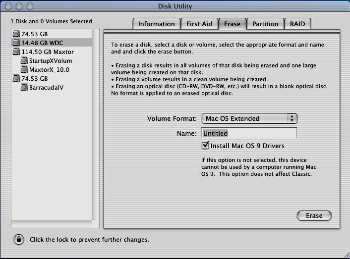 s Disk Utility (see Figure 9).