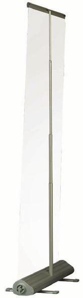 R. Luxury Banner Stand Single Sided Highly portable, versatile and cost effective