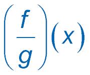 Find (f + g)(x), (f g)(x), (f g)(x), and for 2 f (x) = x