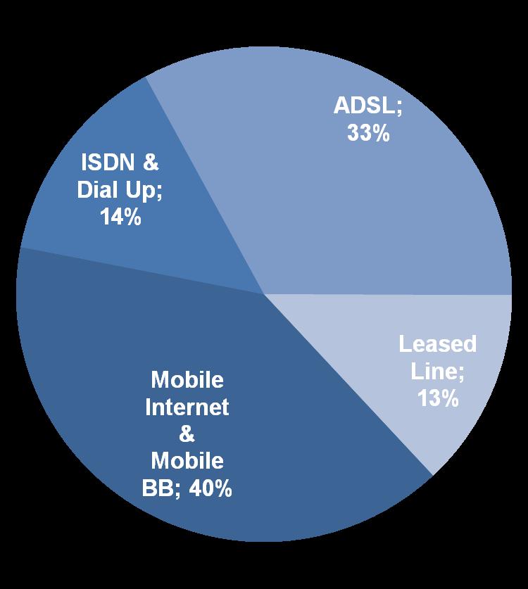 Internet Users by Mode of Access