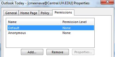 Select Data File Properties from the menu that appears.