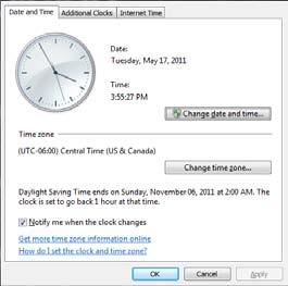 window. 4.2 Setting the clock The DIGIOP recorder uses the Windows system clock for display and for time stamping recorded data.