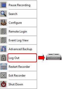 SECTION 2: USING DIGIOP ELEMENTS SOFTWARE 2.2.1 Logging in with Kiosk mode 1. Click the LOG IN button (in the bottom right corner of screen). Login steps 2.