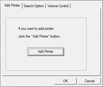 SECTION 4: USING KIOSK MODE ADDING A PRINTER, ADJUSTING THE VOLUME, SEARCHING WITH THE CONFIGURE TOOL The Search Tools > Configure option provides three features: Add Printer Search Option Volume
