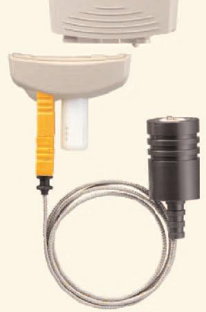 Available Options Magnetic Surface Temperature Kit Allows the instrument and surface temperature probe to be conveniently attached onto steel structures for hands-free recording.