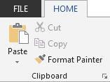 Cutting, Copying and Pasting Text You can move or copy any element in a document, whether it is text, graphics, or an item inserted from another application.