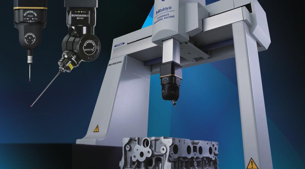 5-AXIS CNC CMM CRYSTA-APEX EX SERIES 5-axis capability creates an amazing new