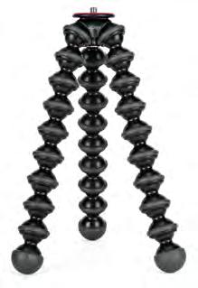 GorillaPod 1K Stand New! JOBY s Most Compact Stand for Pro Mobile Content Creators Premium grade ABS GorillaPod supports mirrorless cameras, lights and speakers weighing up to 2.2 lbs.