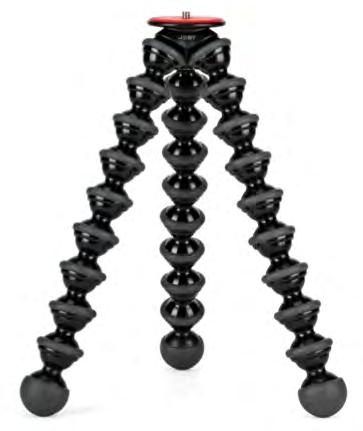 GorillaPod 5K Stand New! Our Most Advanced Pro-Grade Tripod Built for the Pro. Machined aluminum GorillaPod supports professional cameras weighing up to 11 lbs.