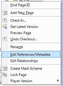 Marking Marking is firstly defined at page level within ContentProducer using the TotalMark page reference.