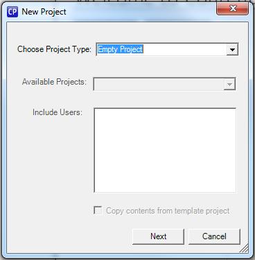 Create a New Project If you have Super Administrator or Project Admin permissions, you can create and edit projects.