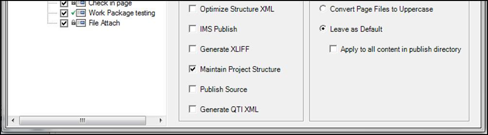 Export QTI This option controls whether, during packaging a project, the user can export QTI. Tick this option to allow it, or un-tick it to deny it.