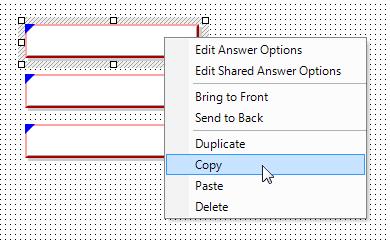 Copying and Pasting components and items When working with a page in ContentProducer, you can right-click items and components to view the context menu.