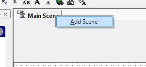Scenes A page can be comprised of more than just the main scene. You can add as many extra scenes to a page as you like.