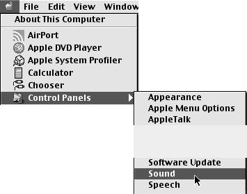 In the USB area, three audio devices will be displayed. If these are displayed correctly, driver installation has succeeded. In the File menu, click Exit to close Apple System Profiler.