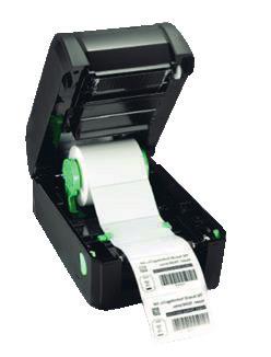 High availability Quick setup Economic printing The 4 inch series can simply print anything, tiny little symbols, numbers, graphics and barcodes for your
